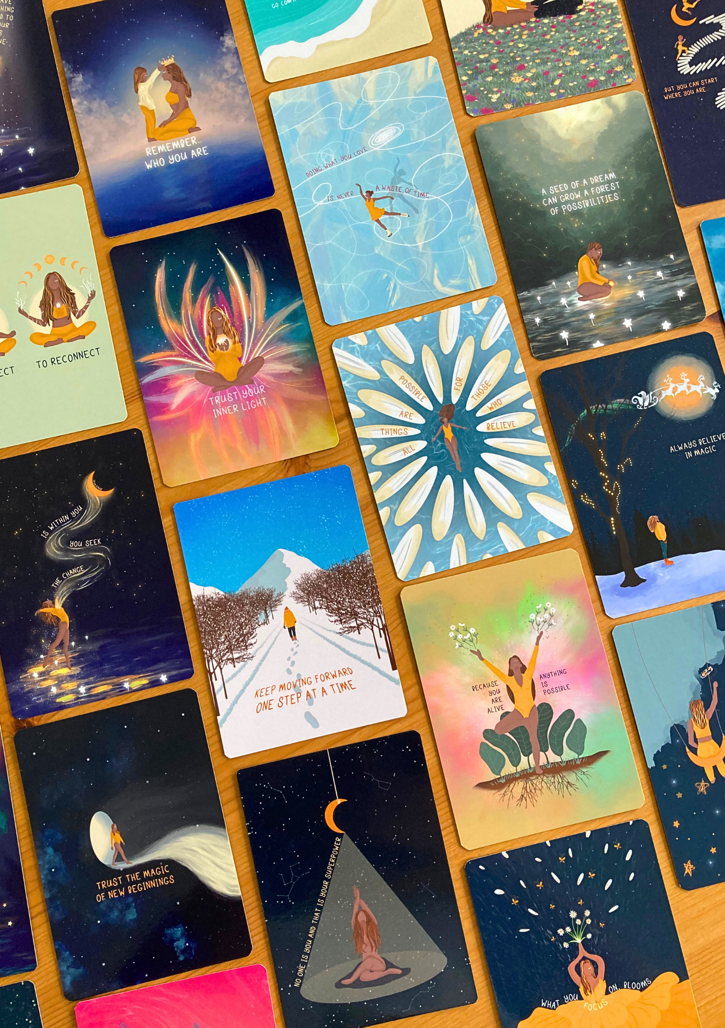 'Dear Dreamer...For The Brave Wings You're Growing' Card Deck