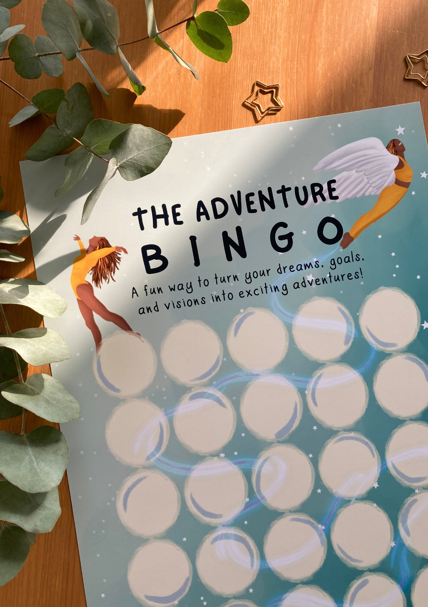 The Adventure Bingo Poster