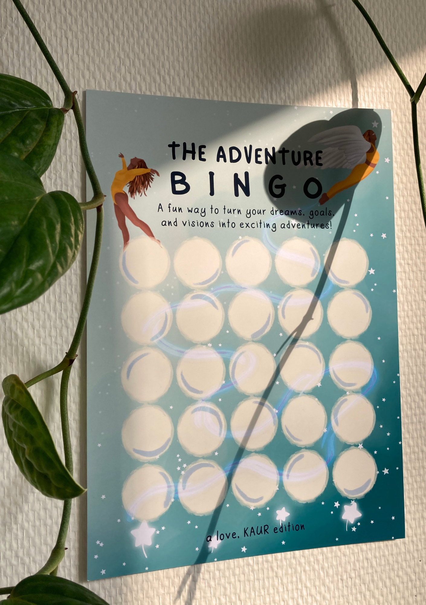 The Adventure Bingo Poster
