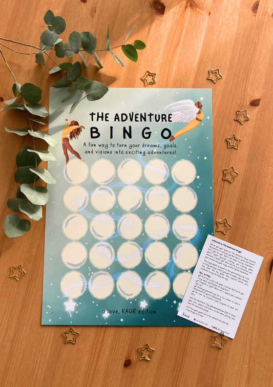 The Adventure Bingo Poster