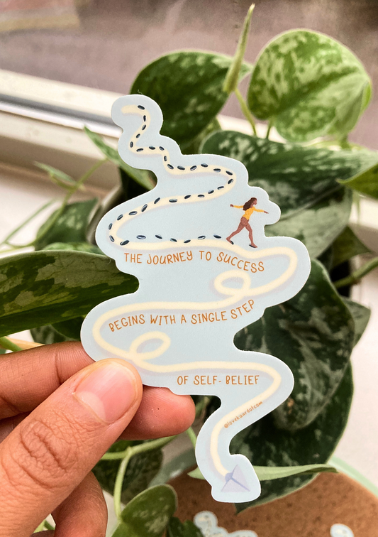 The Journey To Success - Sticker