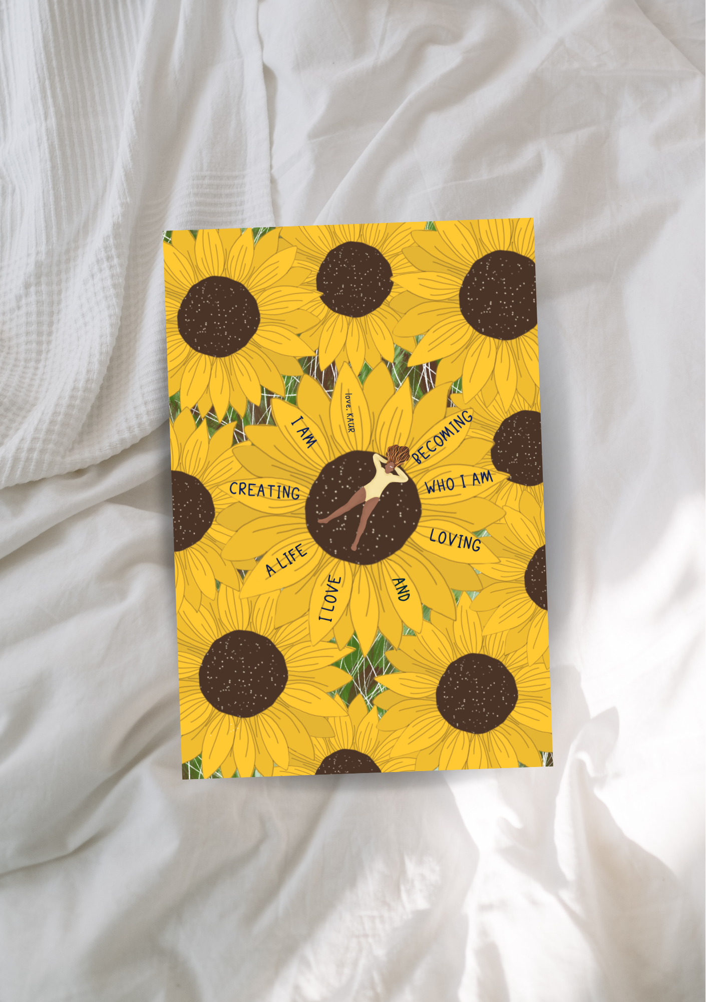English Affirmation Postcards