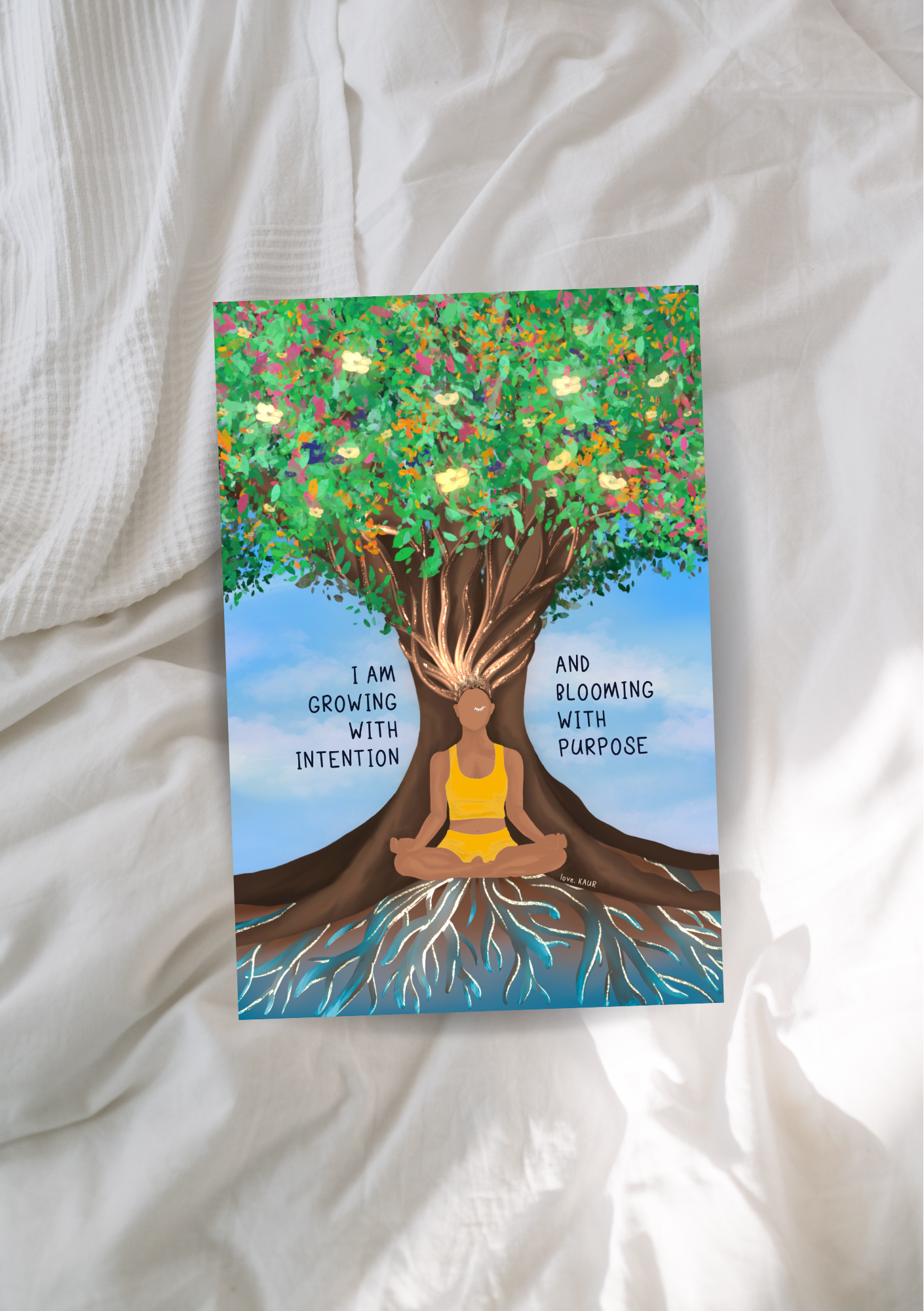 English Affirmation Postcards