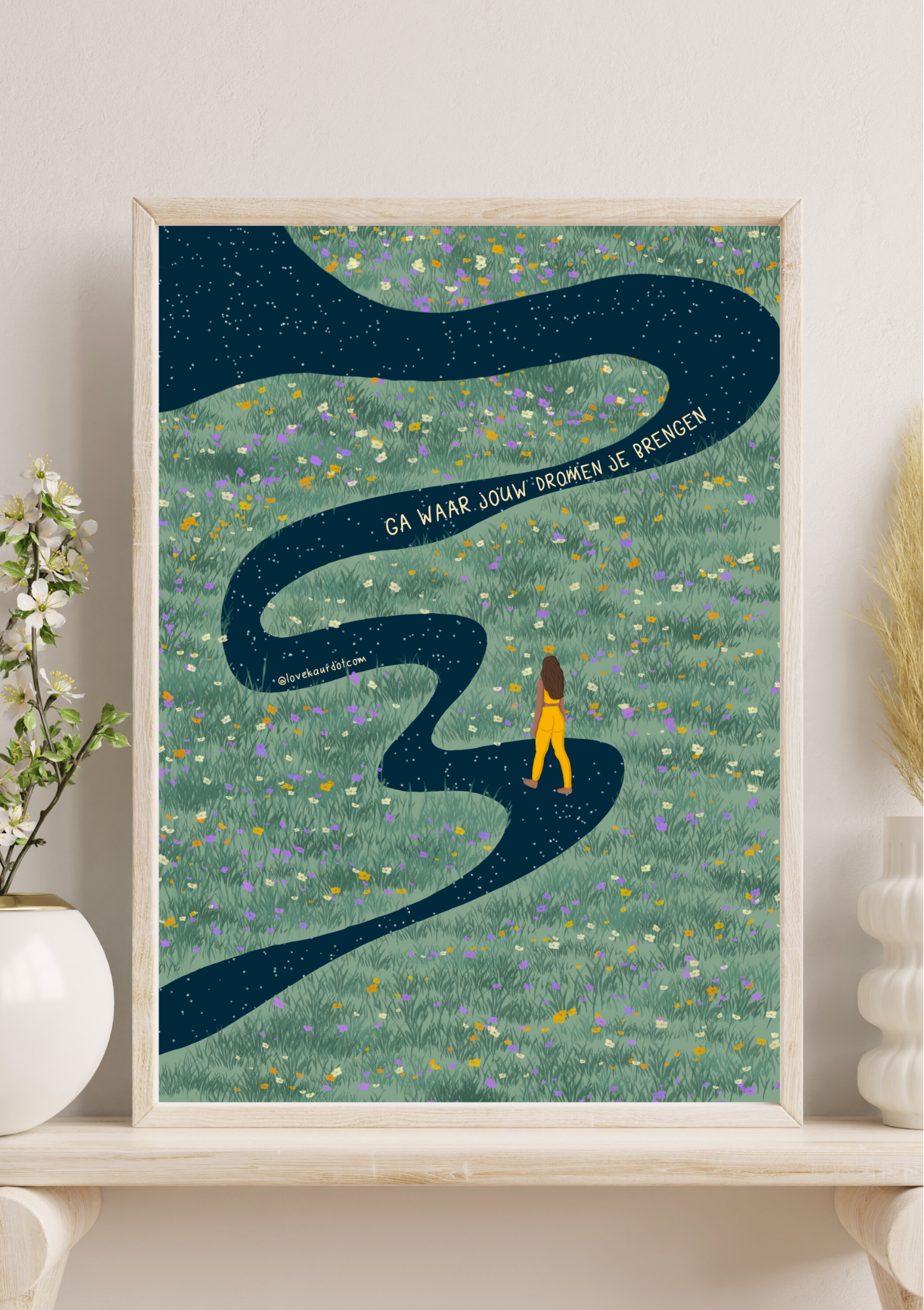 Go Where Your Dreams - A4 Print