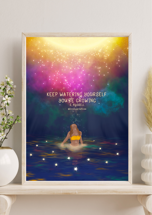 Keep Water Yourself - A4 Print