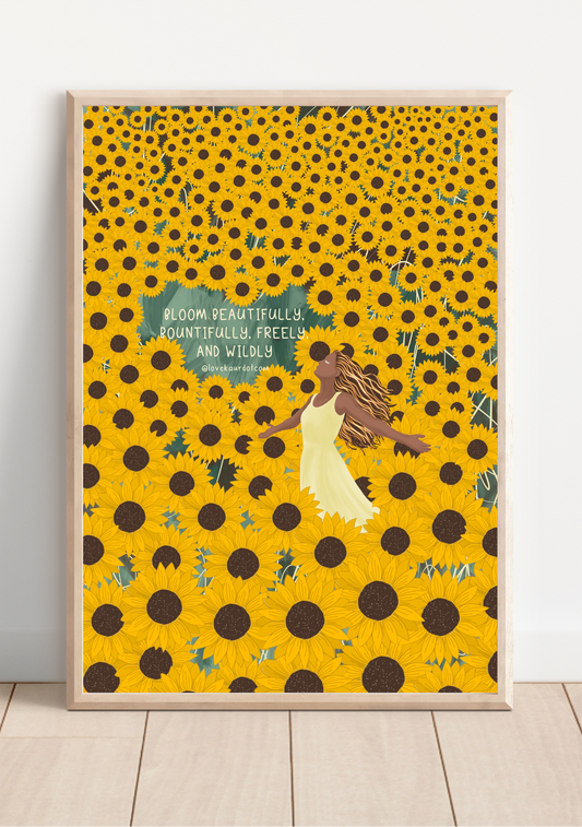 Bloom Beautifully, Bountifully, Freely, And Wildly