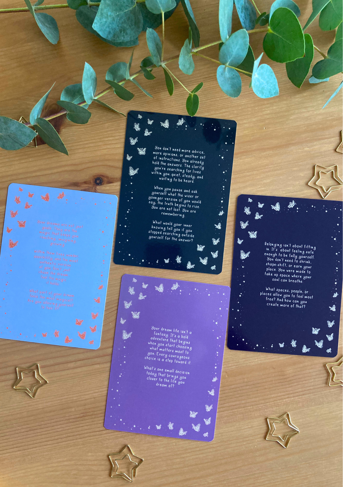 'Dear Dreamer...For The Brave Wings You're Growing' Card Deck